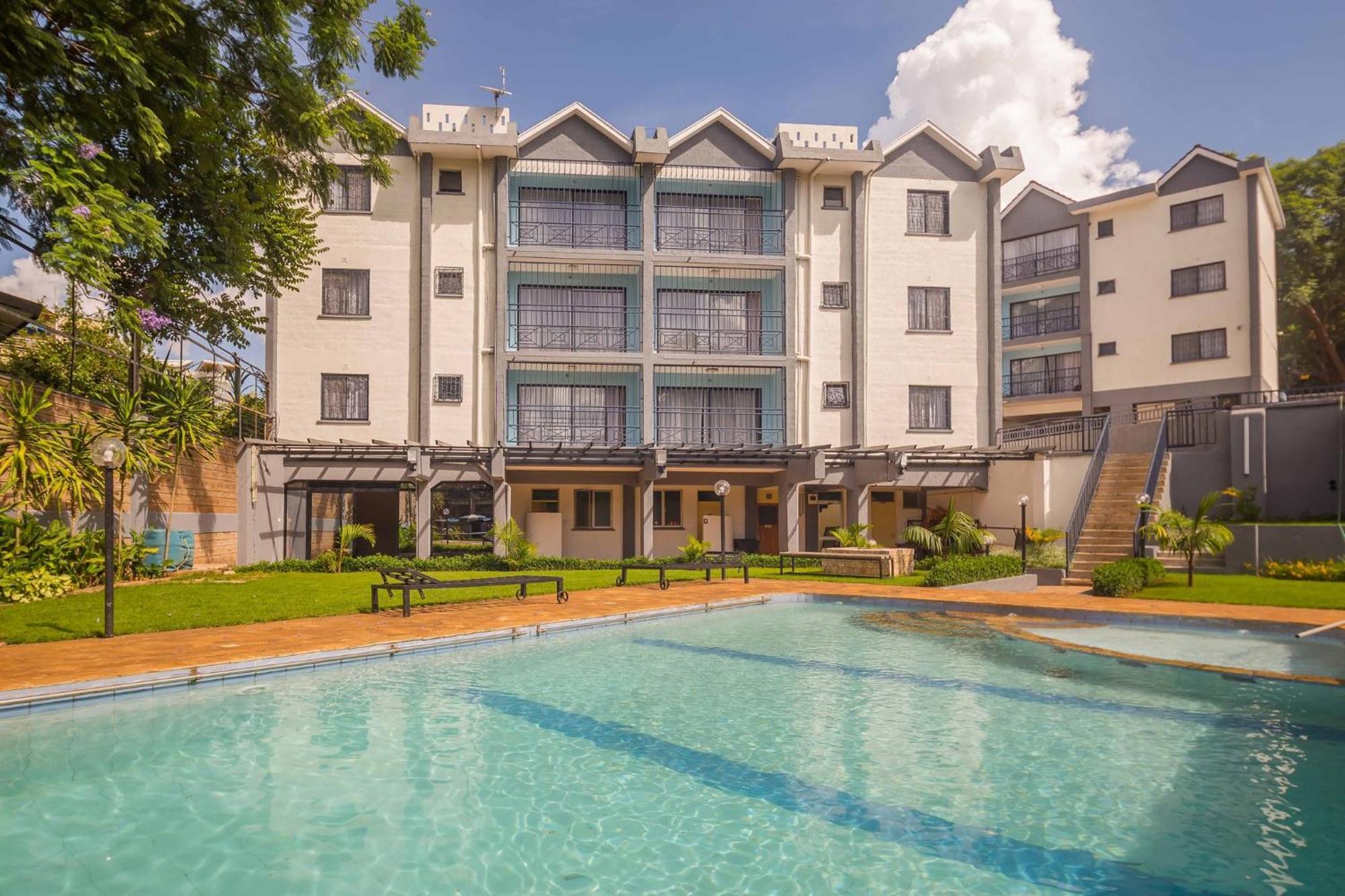 ניירובי Sports Road Apartments By Dunhill Serviced Apartments מראה חיצוני תמונה